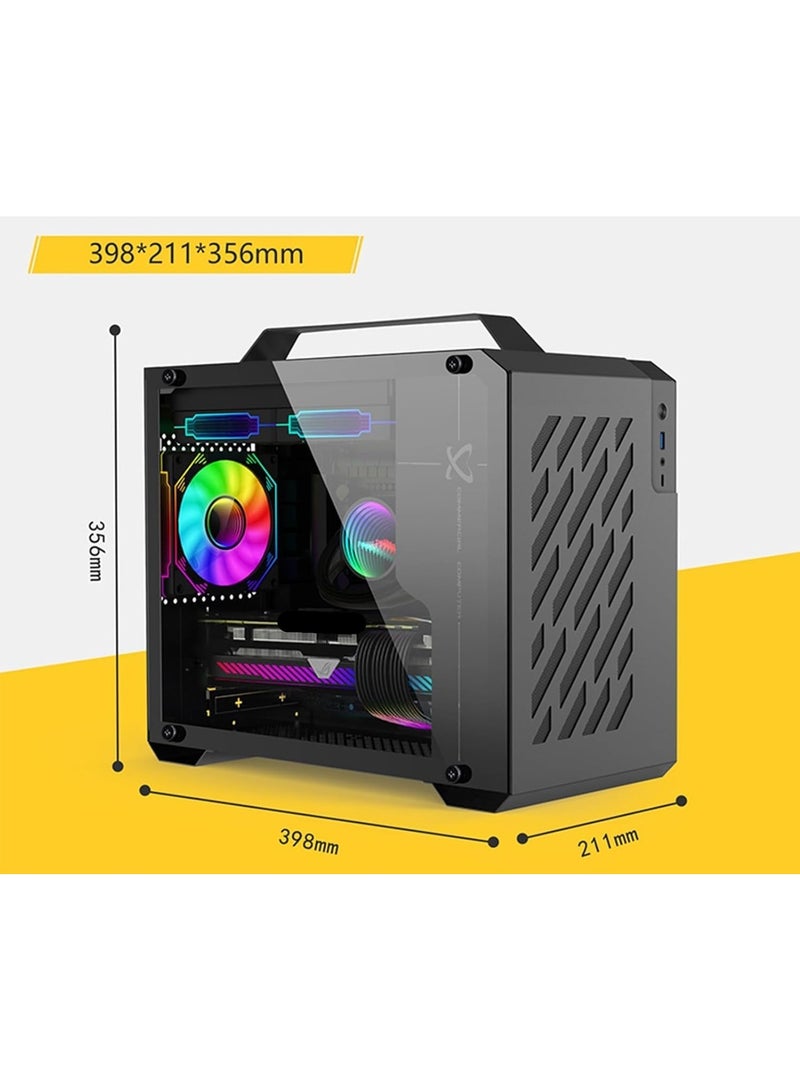حاسوب ألعاب أو محطة عمل محمولة بميزانية صغيرة باللون الأبيض: معالج كور i7 10700F | 16 جيجابايت رام | بطاقة رسومات RTX 2070 SUPER بسعة 8 جيجابايت | 1 تيرابايت NVME SSD | ويندوز 11 | إنترنت WIFI 6 - Image 2